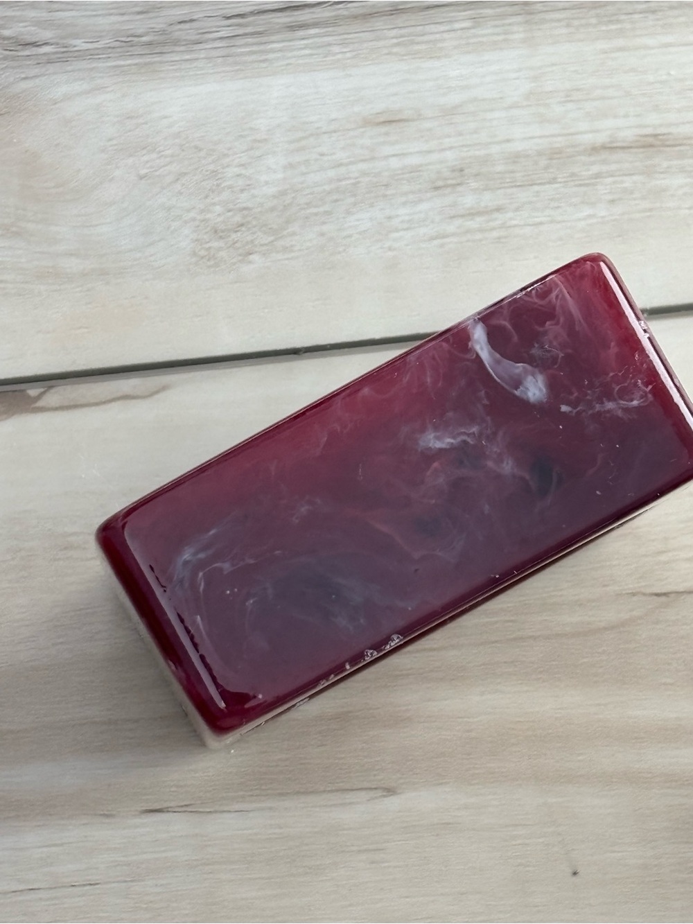 Merlot Square Bangle - Picture 2 of 2
